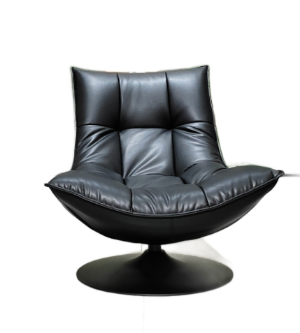 Single Recliner Sofa - Black