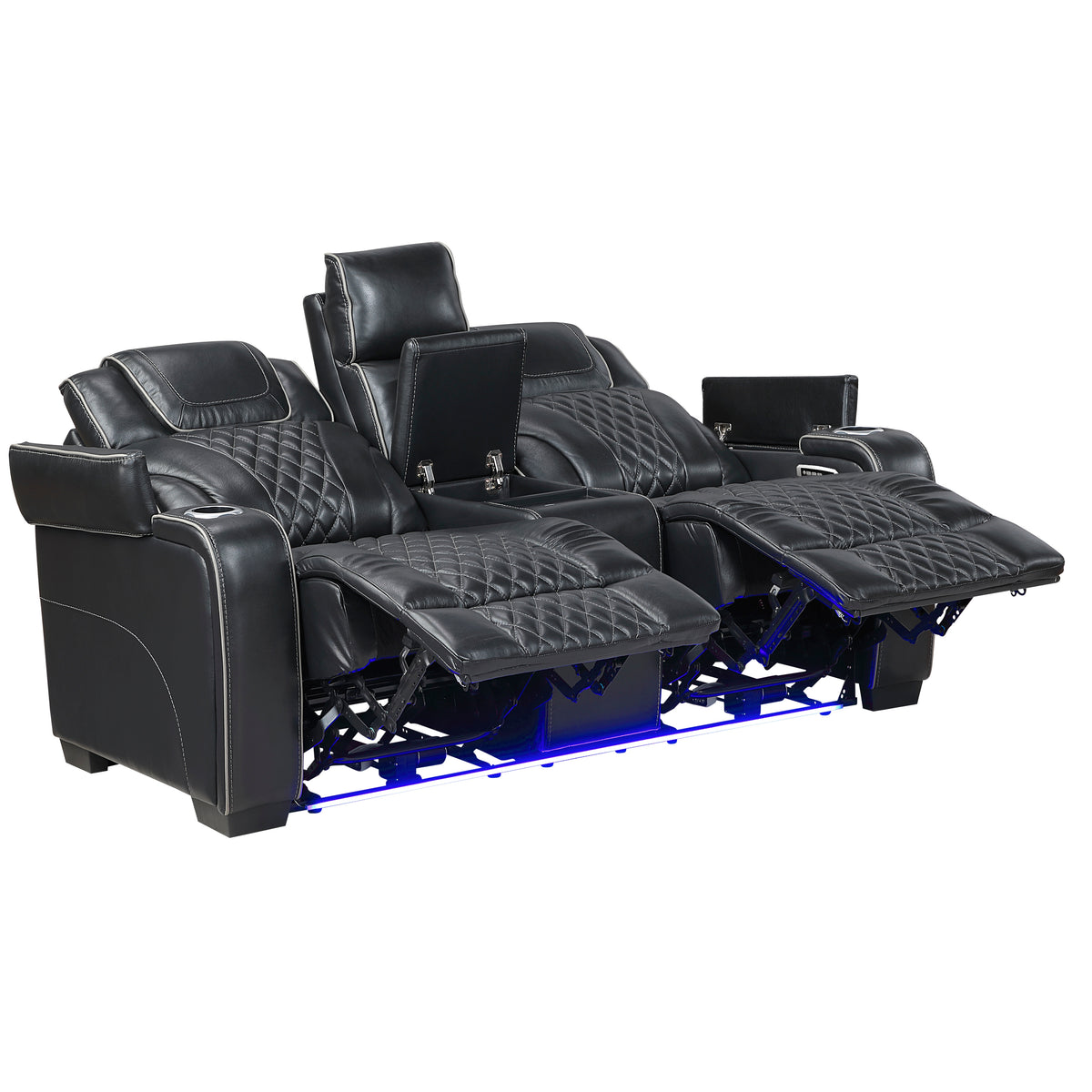 8449BK-2PWHM Power Love Seat
