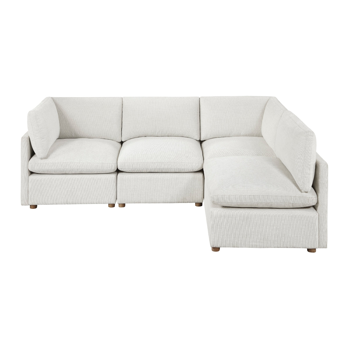 8338BE*42AC2CR 4-Piece Modular Sectional
