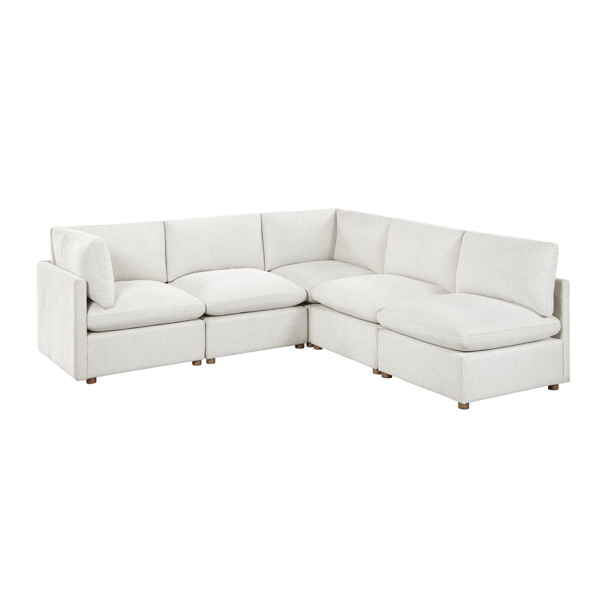 8338BE*52CR3AC 5-Piece Modular Sectional