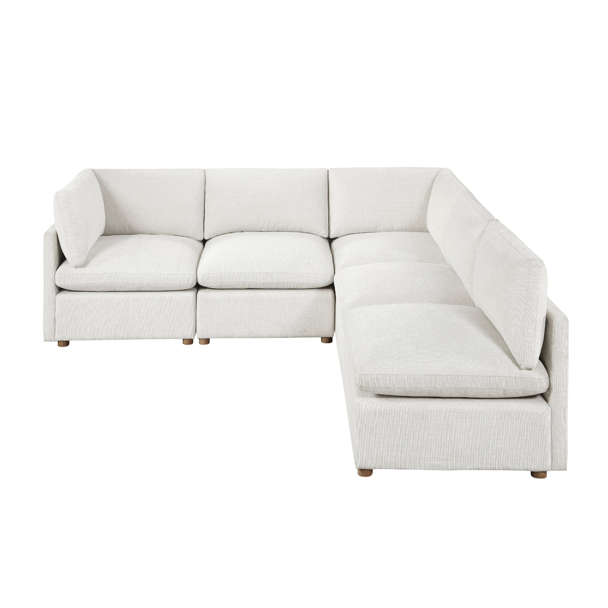 8338BE*52CR3AC 5-Piece Modular Sectional