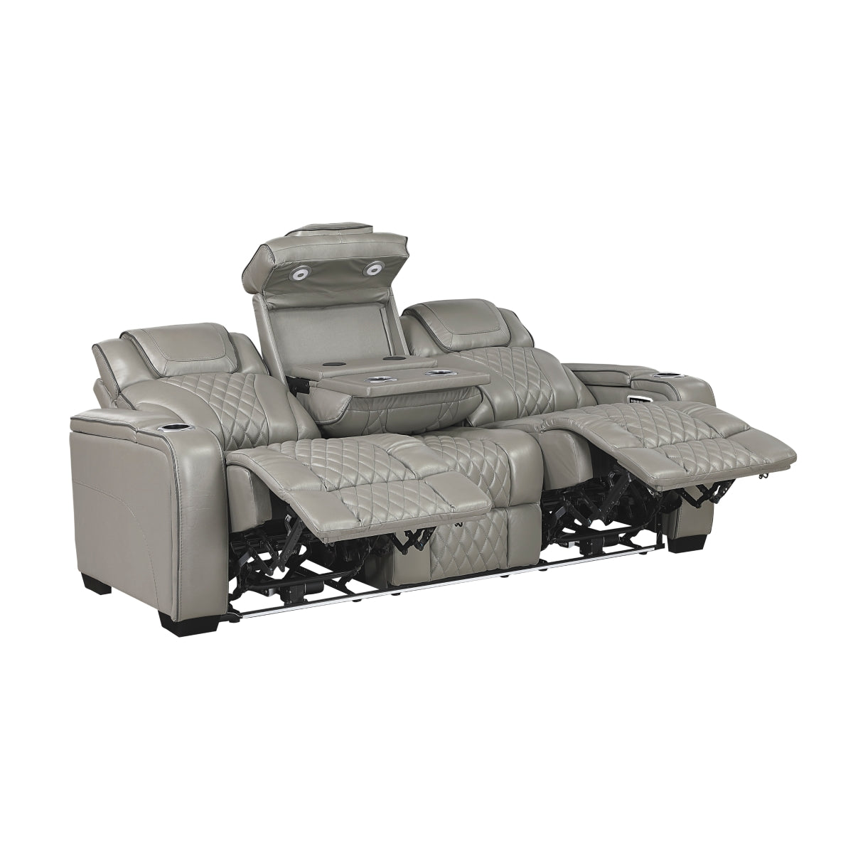 8449GY-3PWHM Power Sofa