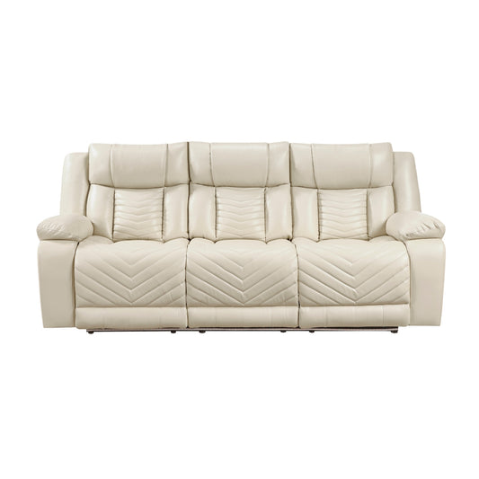 8457BEG-3PW Power Sofa