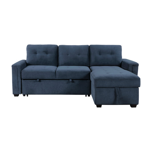 9259*SC Reversible Sectional with Hidden Storage and Pull-out Bed