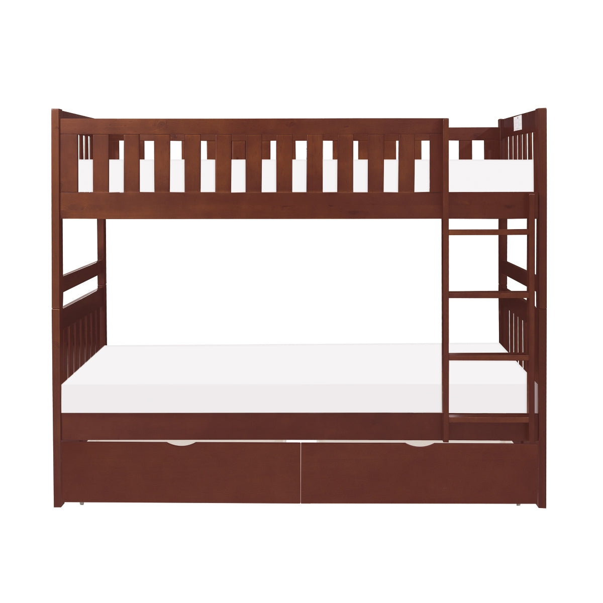 B2013DC-1*T Twin/Twin Bunk Bed with Storage Boxes