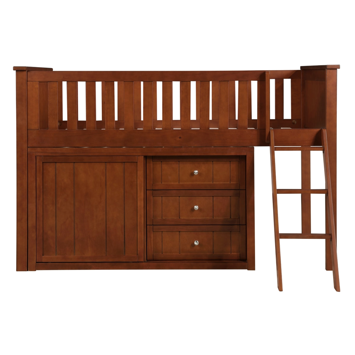 B2013LLDC-1*DR Low Loft Bunk with Dresser