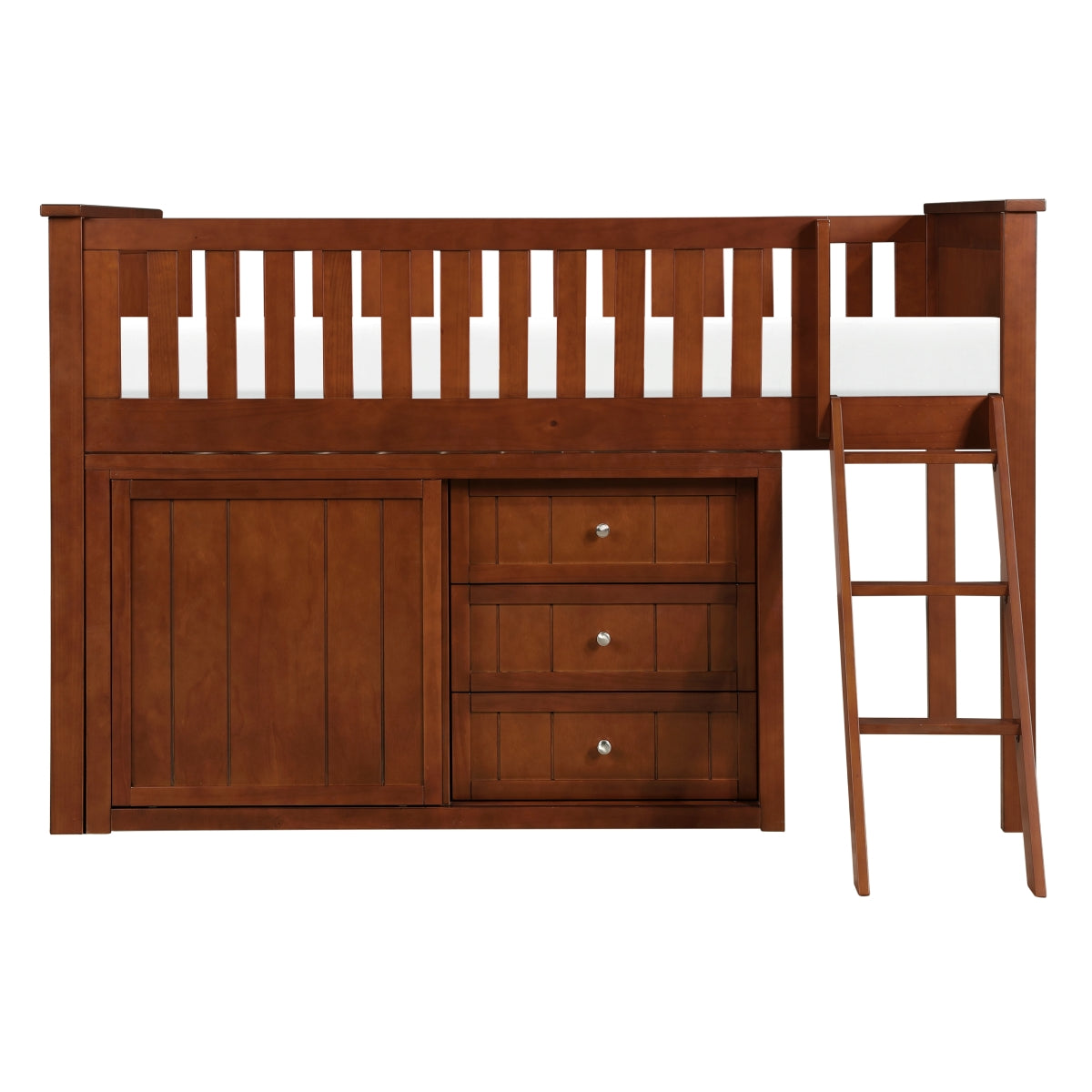 B2013LLDC-1*DR Low Loft Bunk with Dresser
