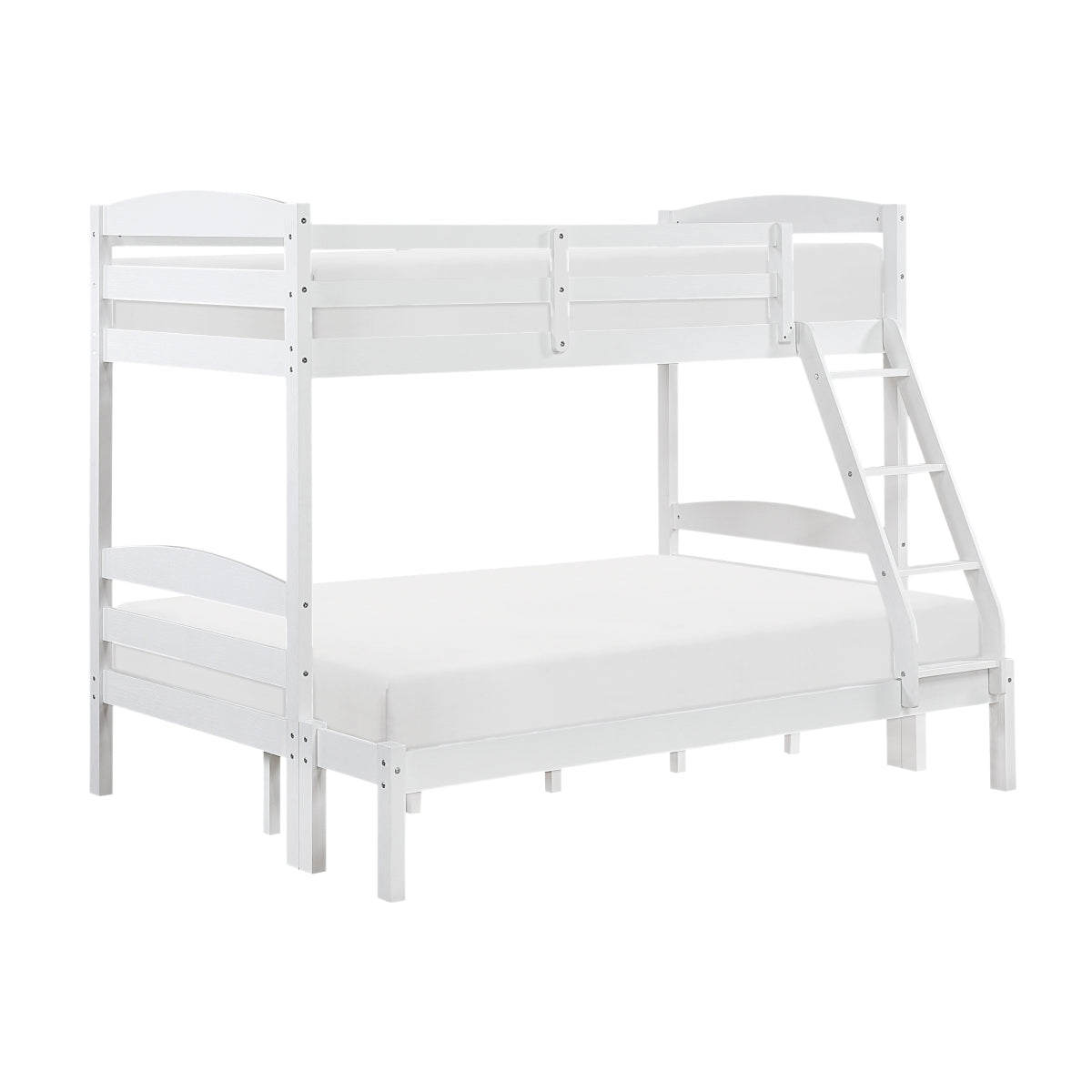 B2022WHTF-1 Twin/Full Bunk Bed