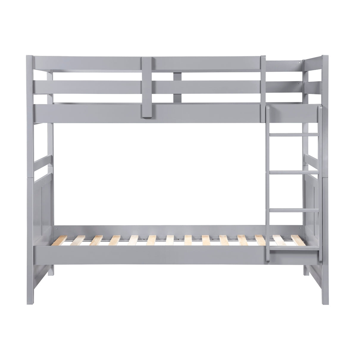 B2024GY-1* Twin/Twin Bunk Bed
