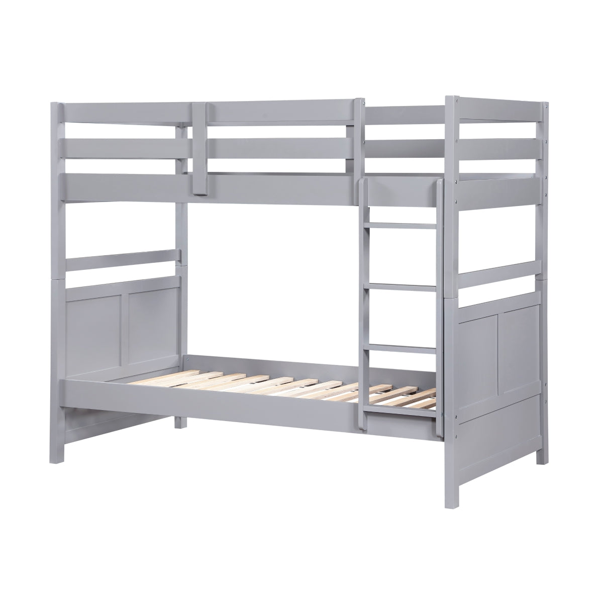 B2024GY-1* Twin/Twin Bunk Bed