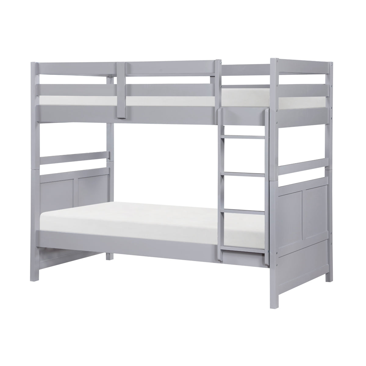 B2024GY-1* Twin/Twin Bunk Bed