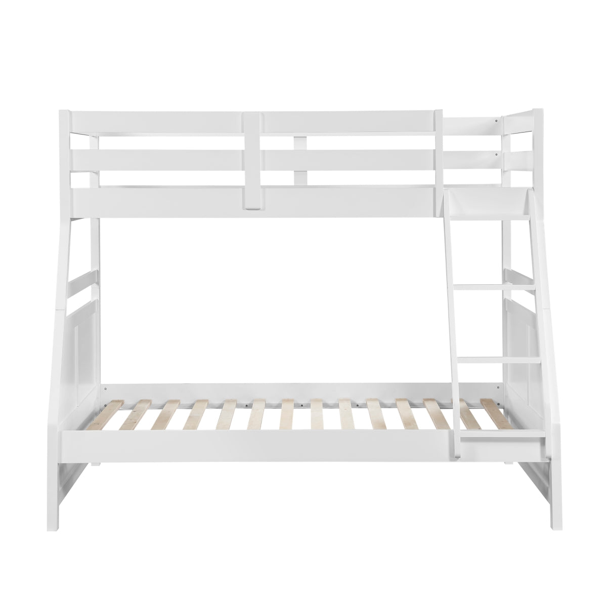 B2024WHTF-1* Twin/Full Bunk Bed