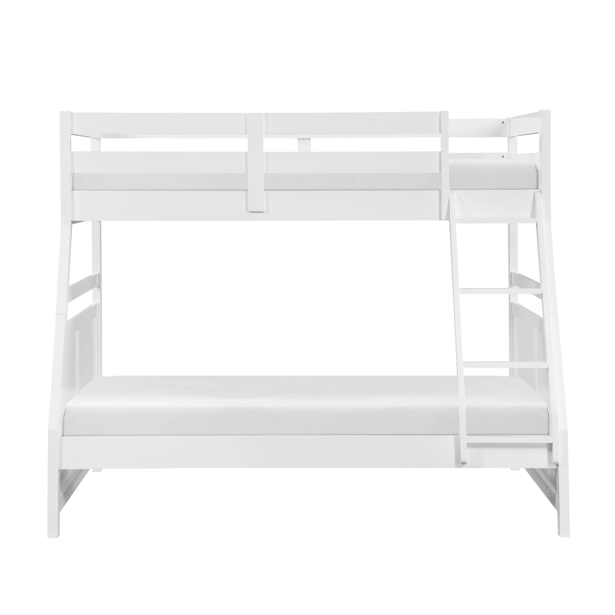B2024WHTF-1* Twin/Full Bunk Bed