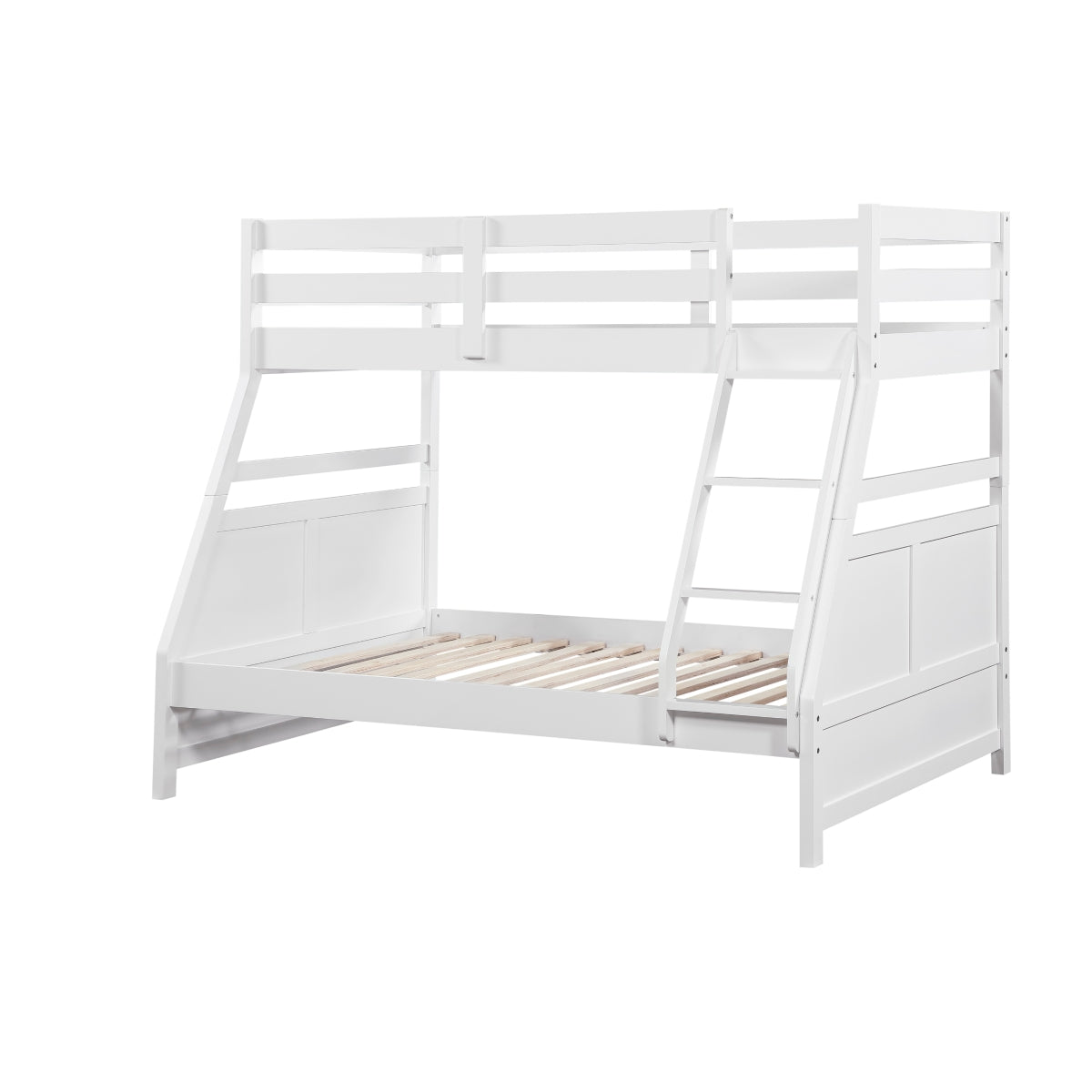 B2024WHTF-1* Twin/Full Bunk Bed