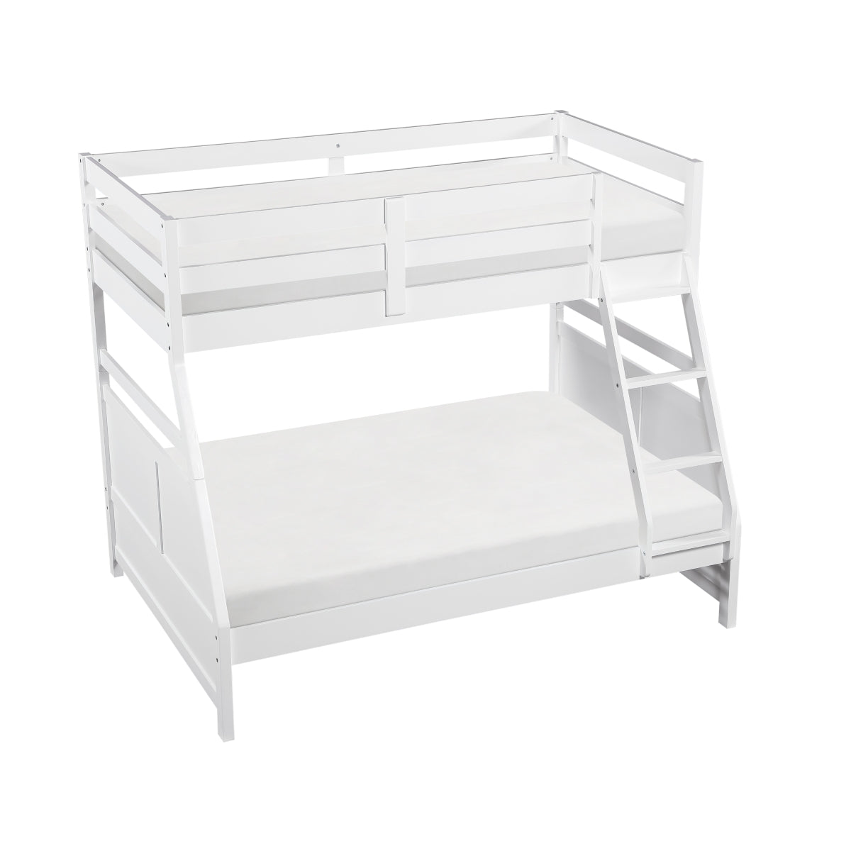 B2024WHTF-1* Twin/Full Bunk Bed