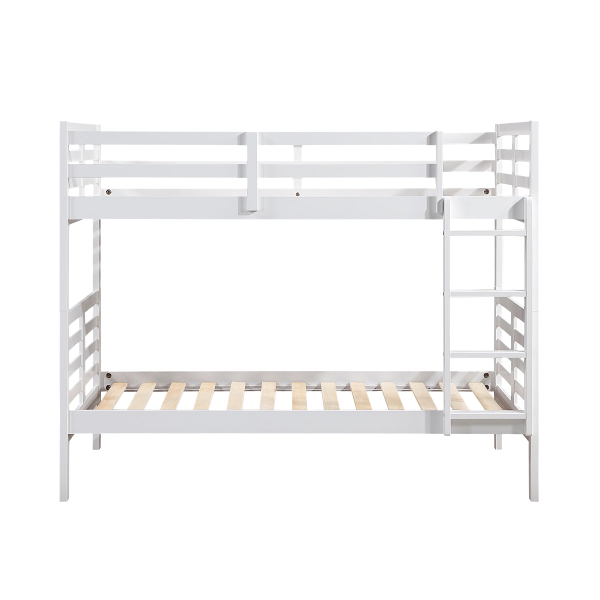 B2026WH-1* Twin/Twin Bunk Bed