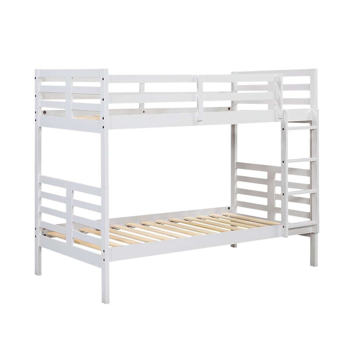 B2026WH-1* Twin/Twin Bunk Bed