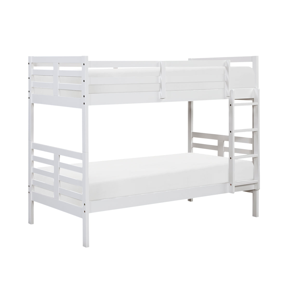 B2026WH-1* Twin/Twin Bunk Bed