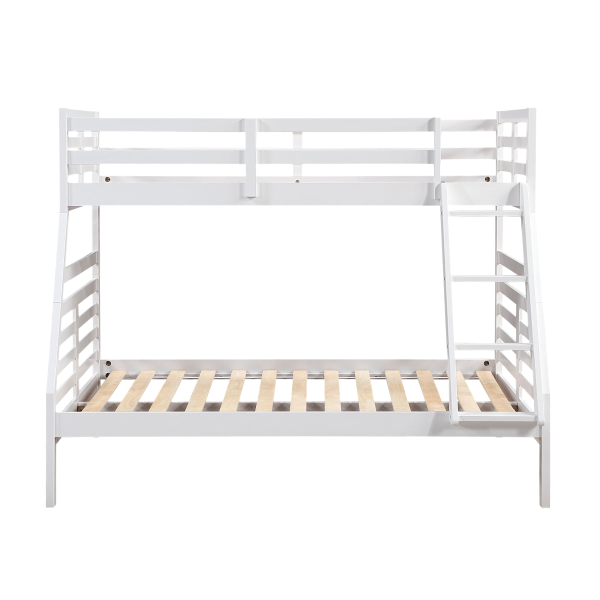 B2026WHTF-1* Twin/Full Bunk Bed