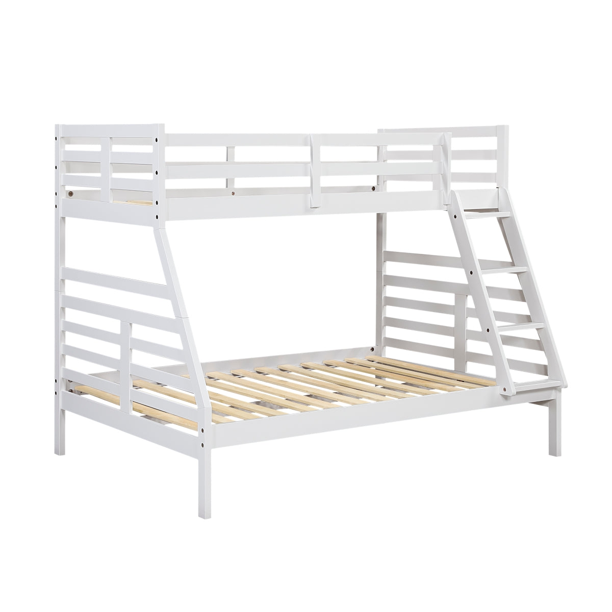 B2026WHTF-1* Twin/Full Bunk Bed