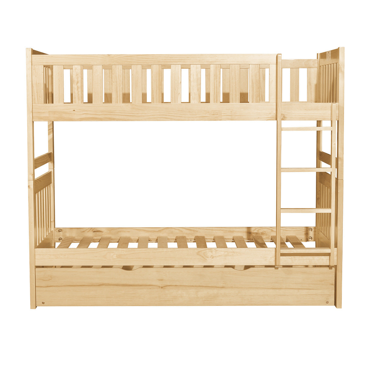 B2043-1*R Twin/Twin Bunk Bed with Twin Trundle