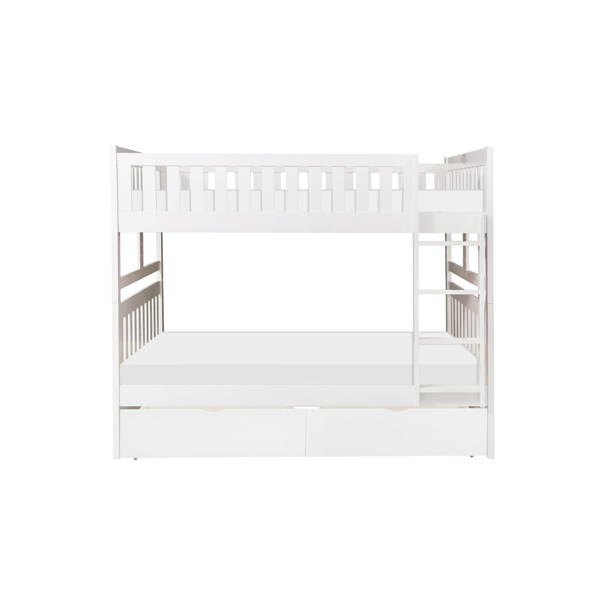 B2053FFW-1*T Full/Full Bunk Bed with Storage Boxes