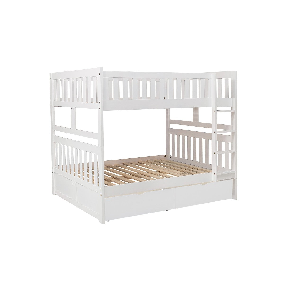 B2053FFW-1*T Full/Full Bunk Bed with Storage Boxes