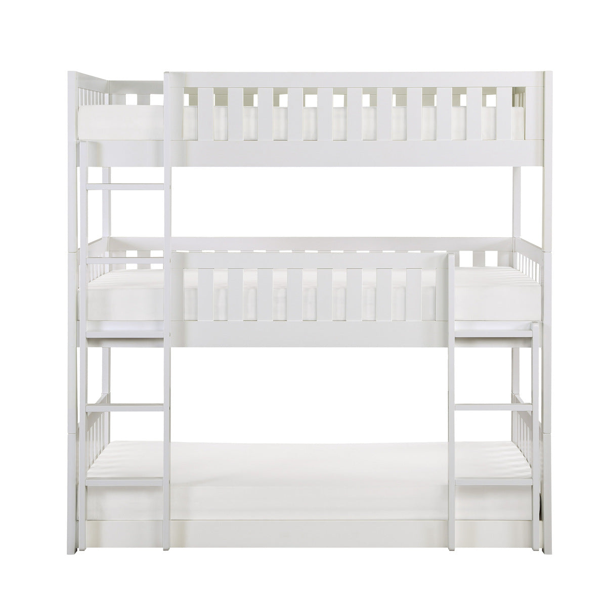 B2053TTTW-1* Triple Bunk Bed