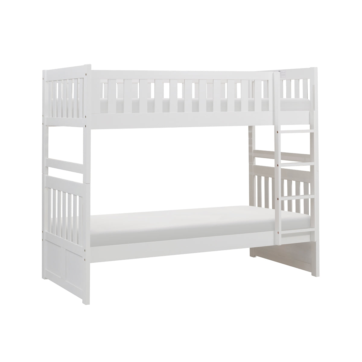 B2053W-1* Twin/Twin Bunk Bed