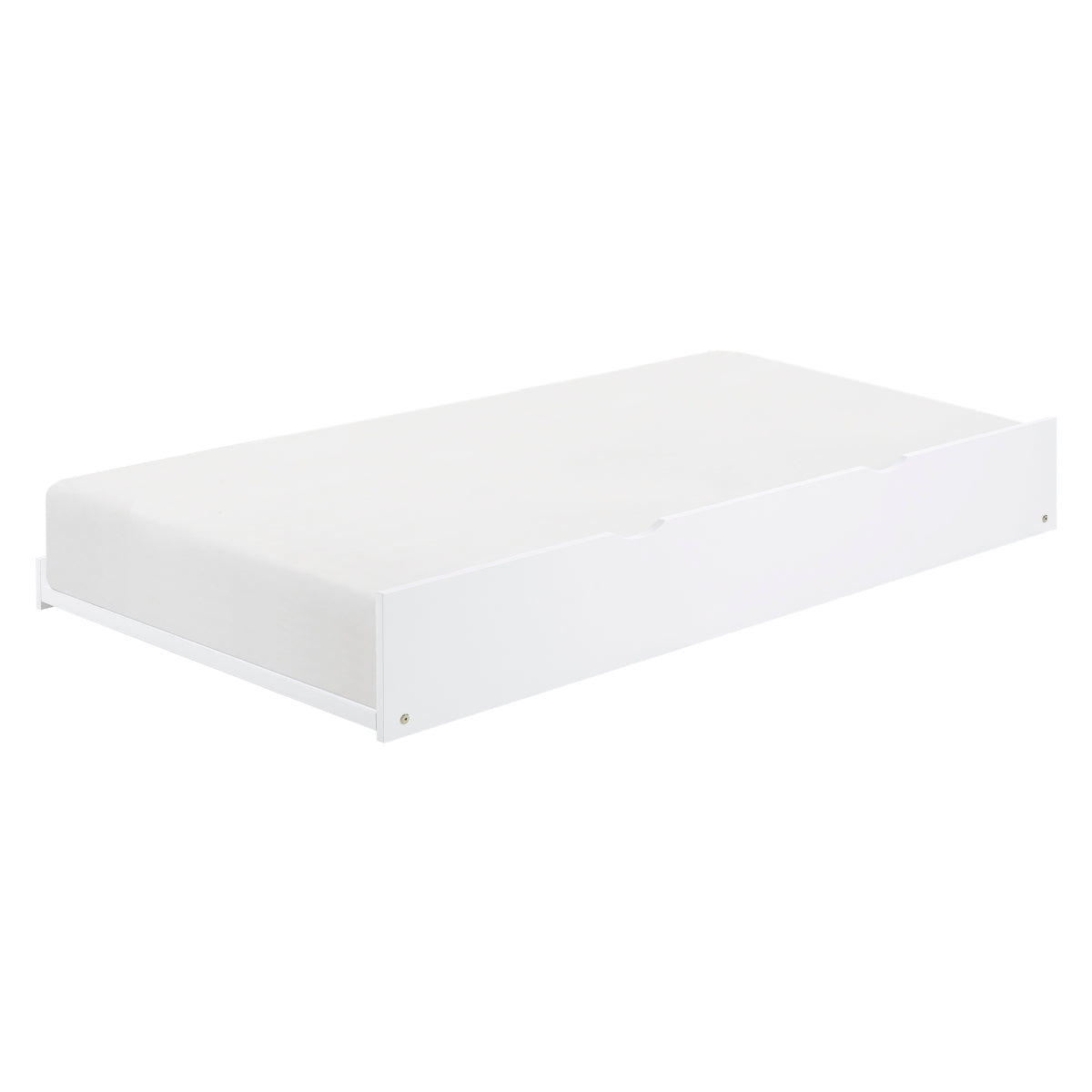 B2053CNW-1R* Corner Bunk Bed with Twin Trundle