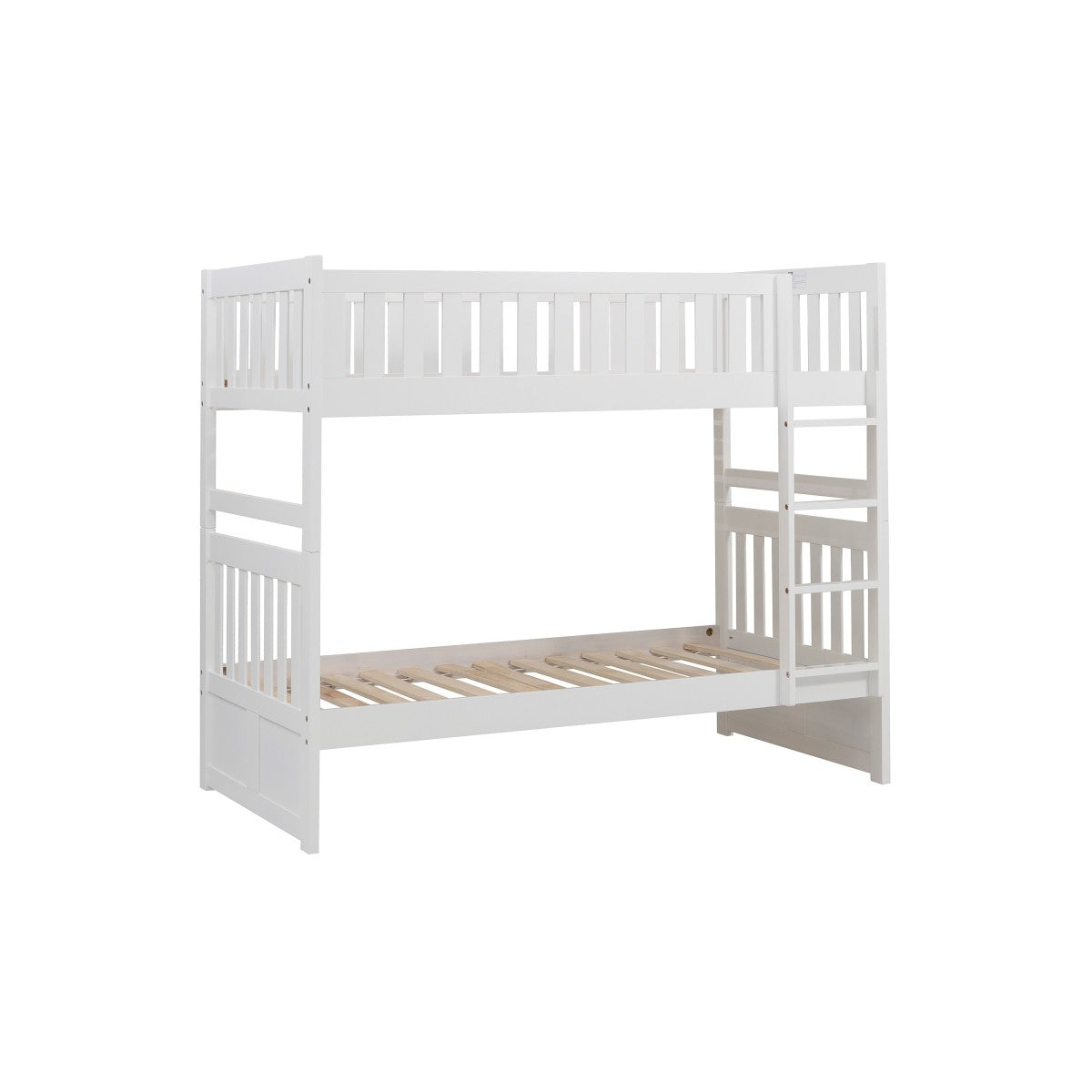 B2053W-1* Twin/Twin Bunk Bed