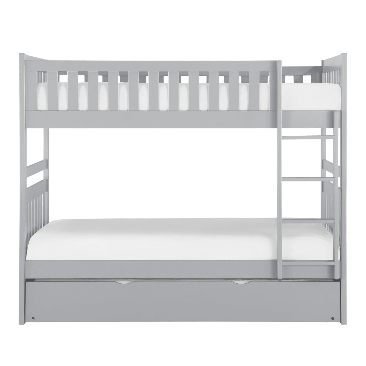 B2063-1*R Twin/Twin Bunk Bed with Twin Trundle