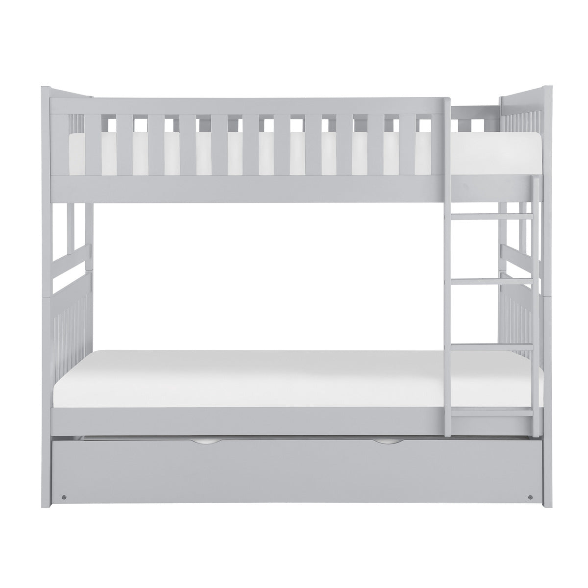 B2063FF-1*R Full/Full Bunk Bed with Twin Trundle