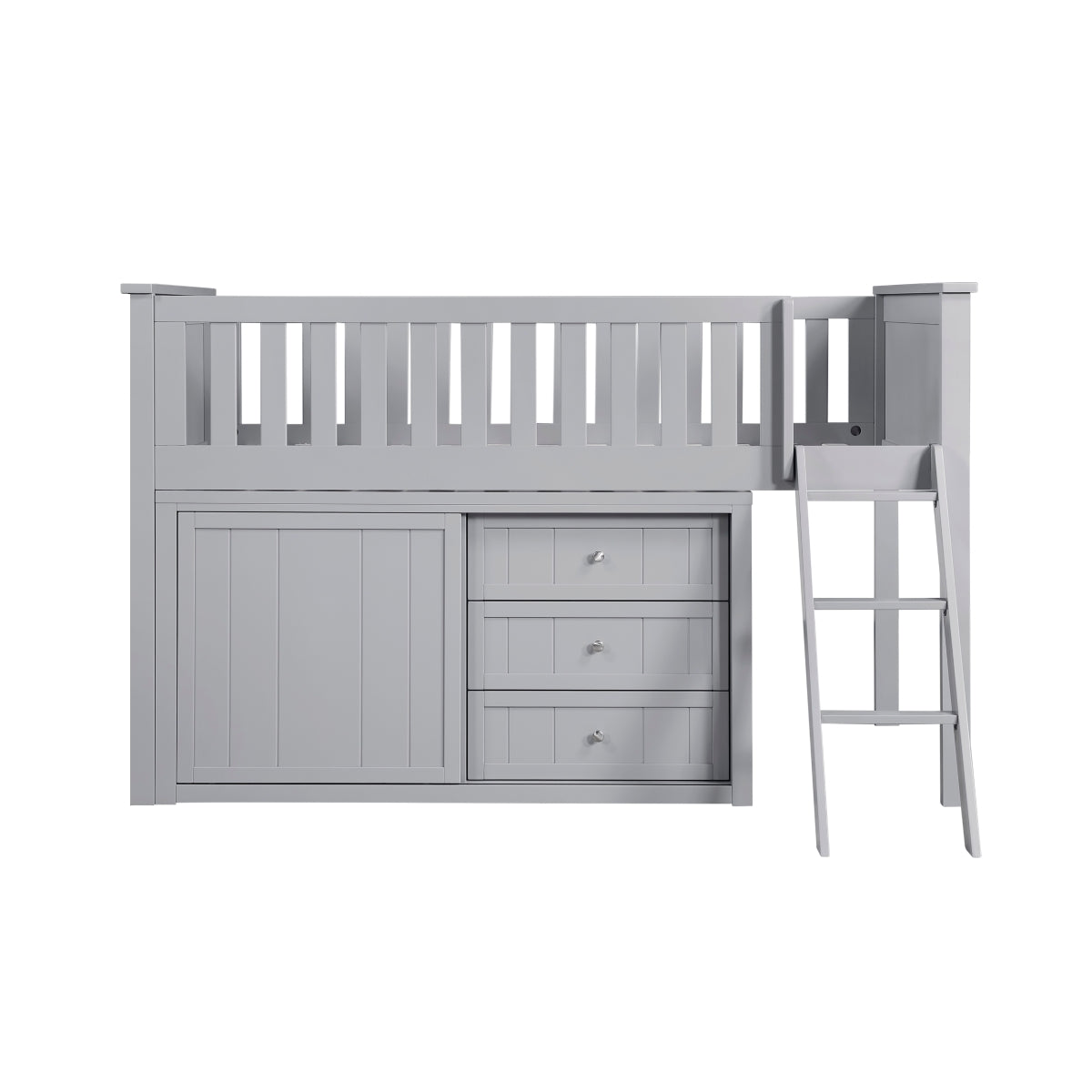 B2063LL-1*DR Low Loft Bunk with Dresser