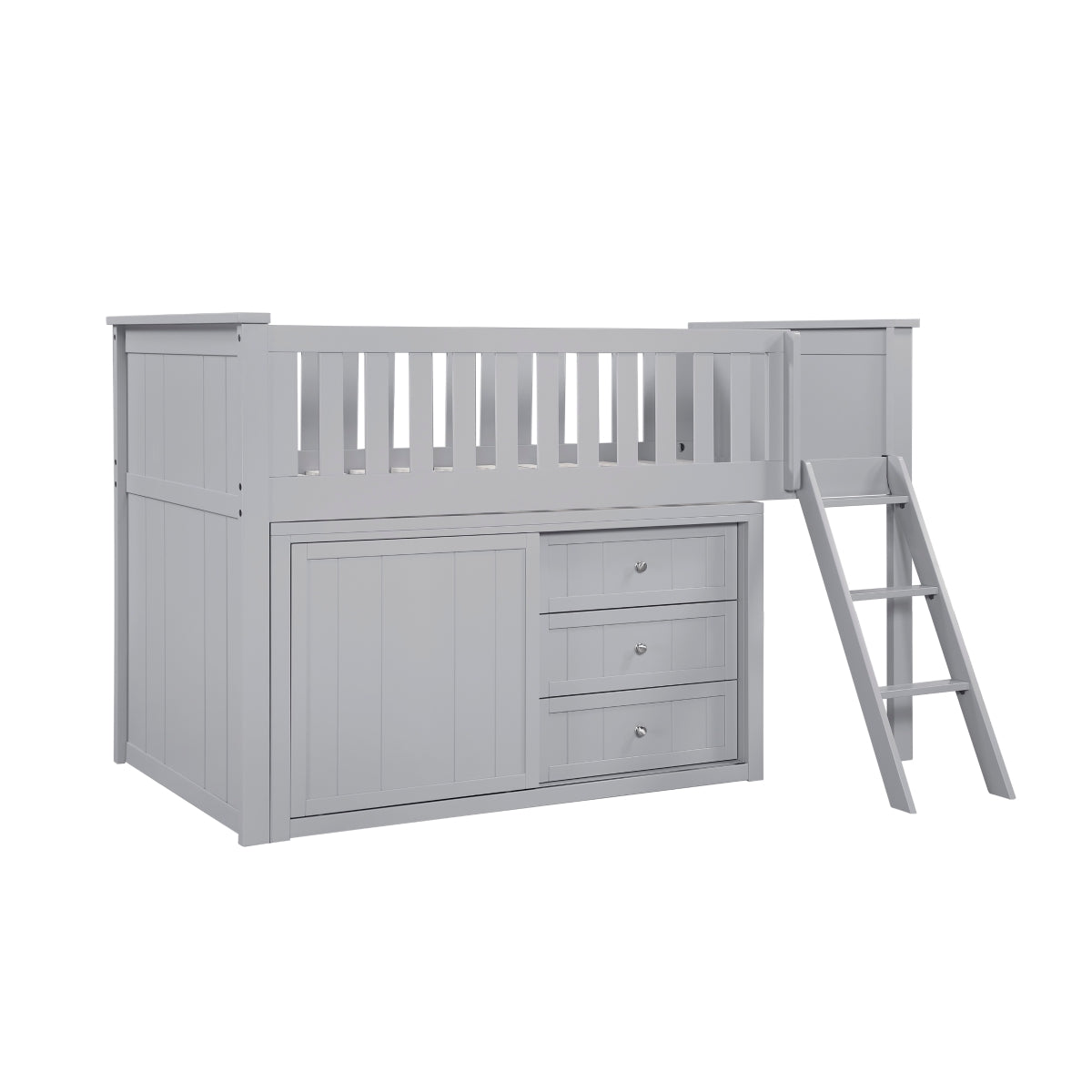 B2063LL-1*DR Low Loft Bunk with Dresser