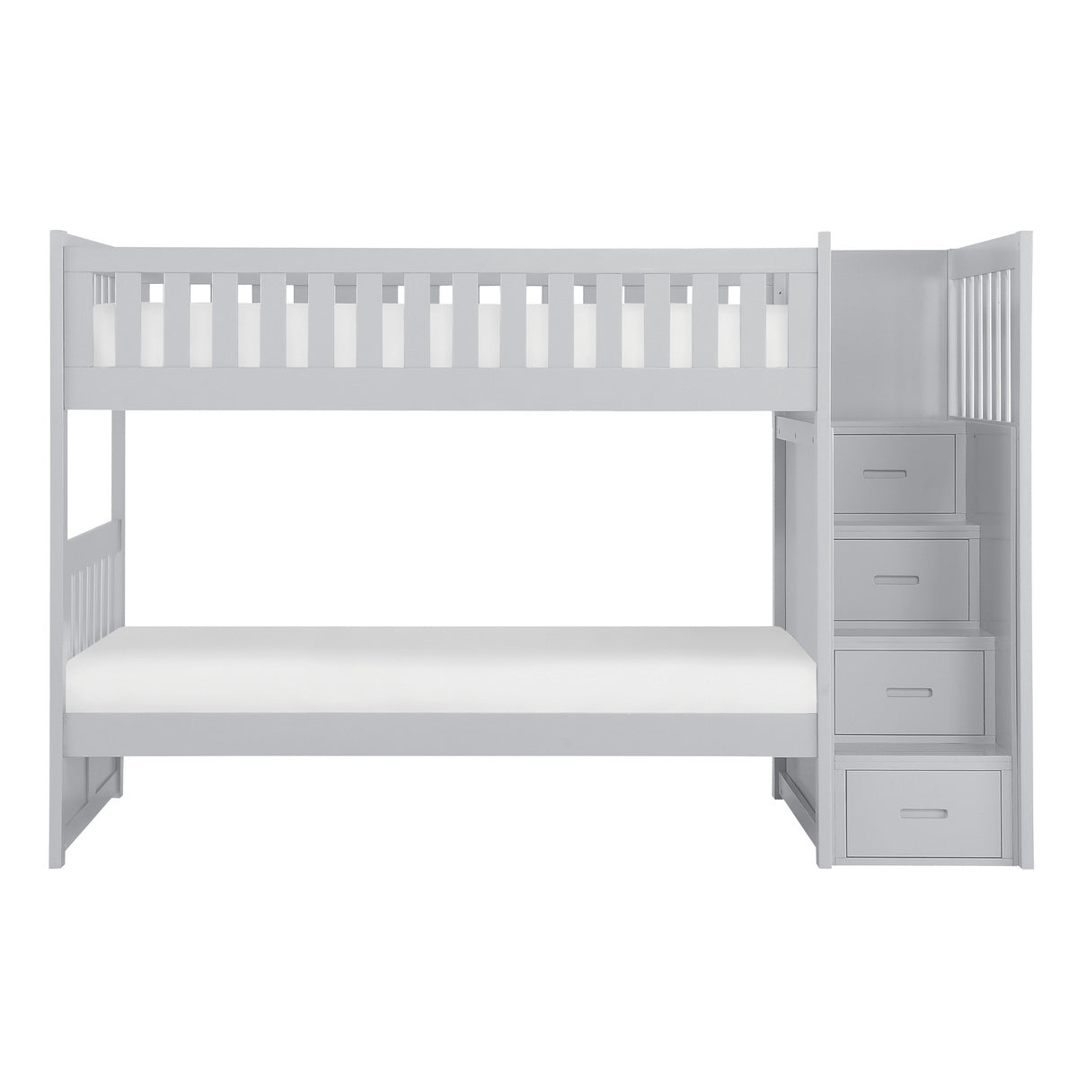 B2063SB-1* Twin/Twin Step Bunk Bed