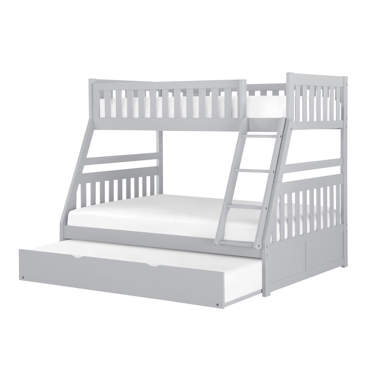 B2063TF-1*R Twin/Full Bunk Bed with Twin Trundle
