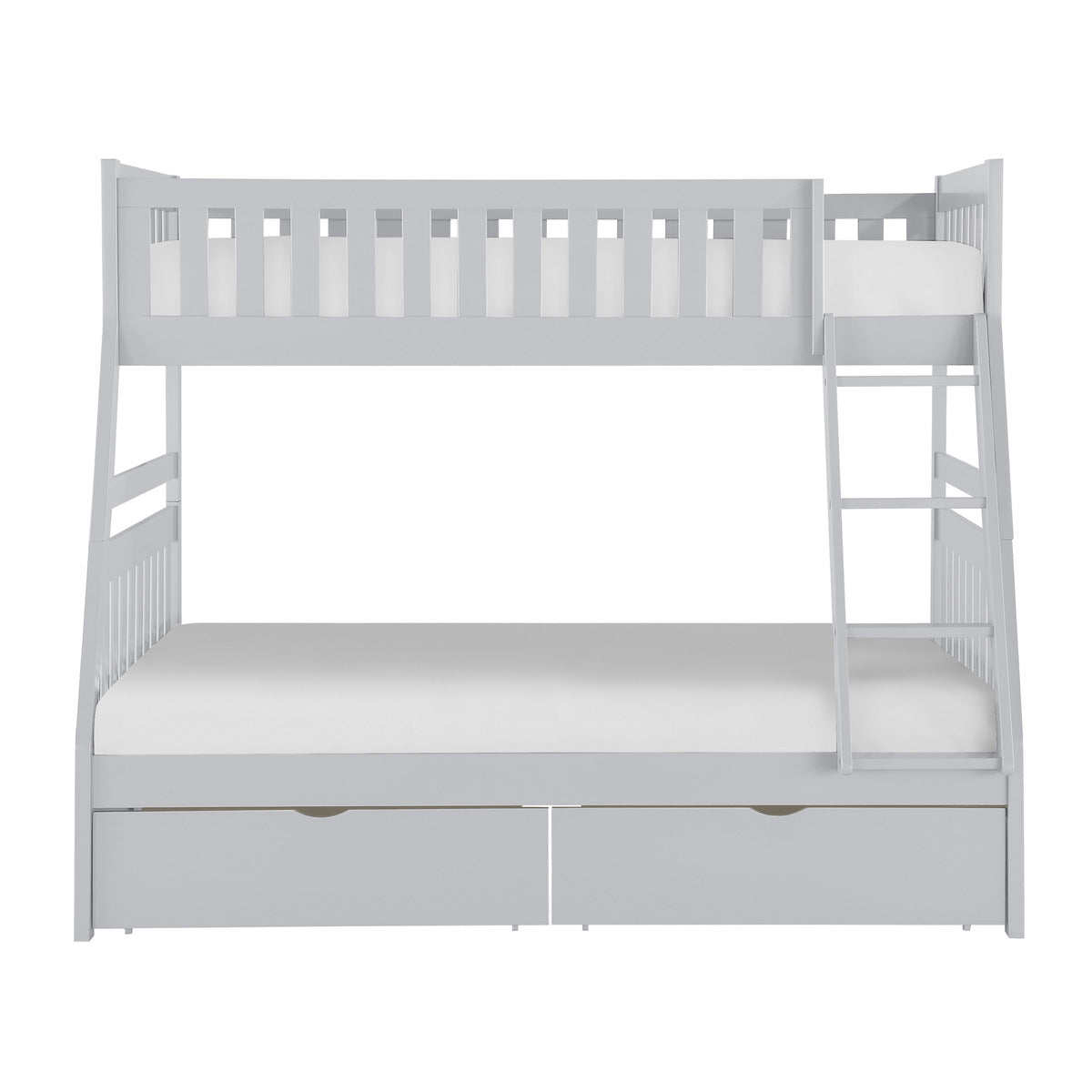B2063TF-1*T Twin/Full Bunk Bed with Storage Boxes