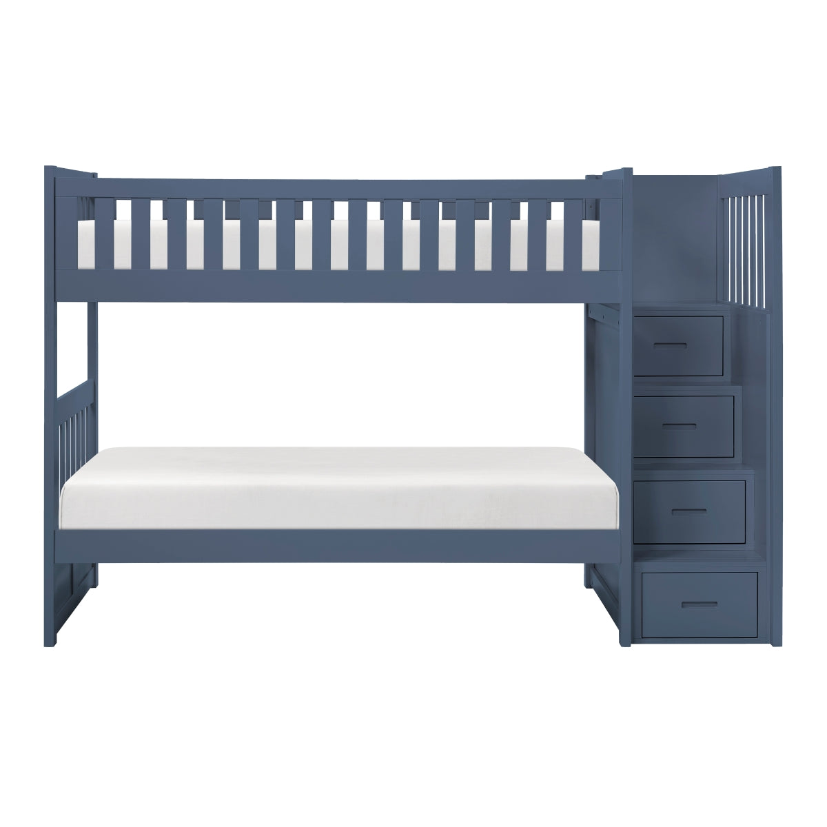 B2083BUSB-1* Twin/Twin Step Bunk Bed