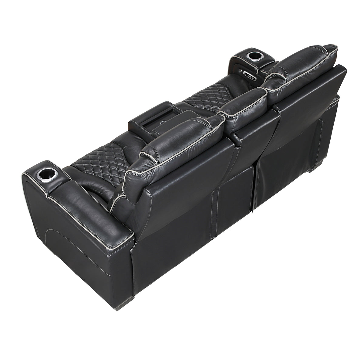 8449BK-2PWHM Power Love Seat