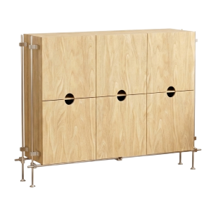 Marine plywood style sideboard